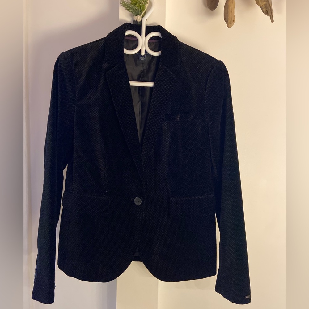 Tommy Hilfiger velvet blazer